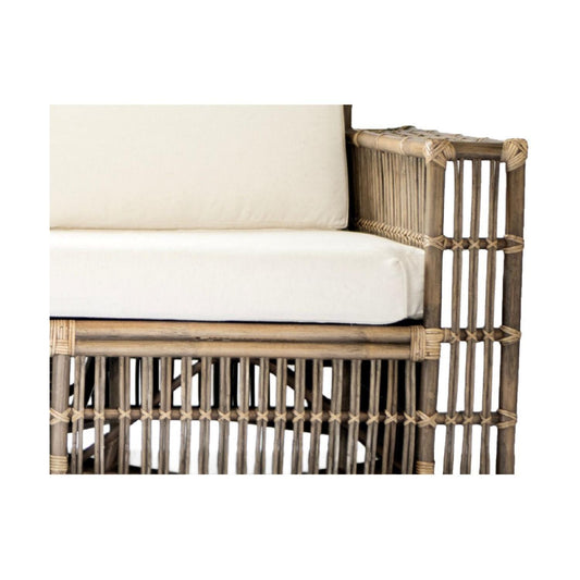 NAPOLI HAMPTONS STYLE 3-SEATER RATTAN SOFA IN ANTIQUE HONEY - MyChocolateWood