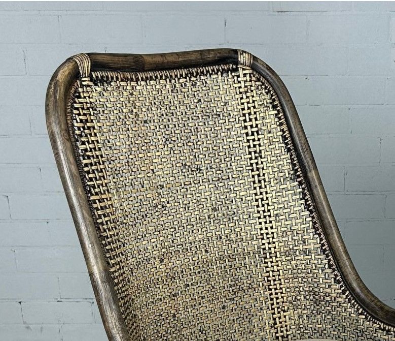 MALIBU HAMPTONS RATTAN DINING CHAIR IN BLACK SHADOW