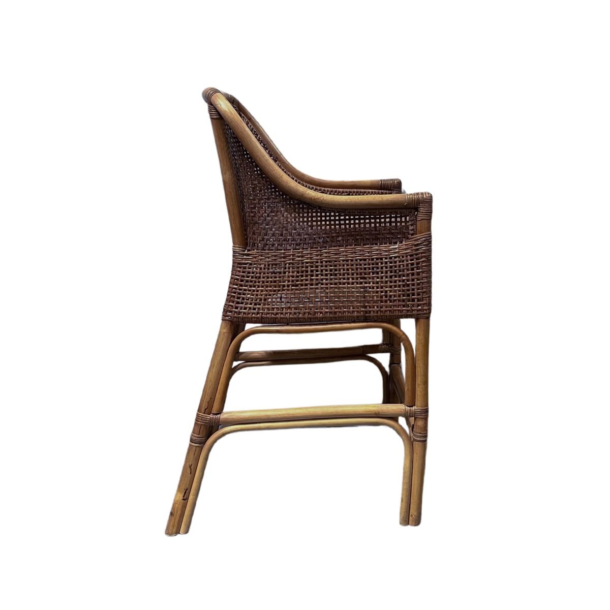 MALIBU HAMPTONS RATTAN COUNTER STOOL IN MANGO TEAK