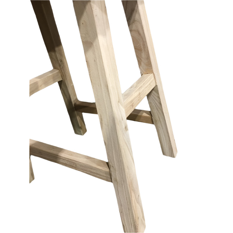 CHAGA RECYCLED ELM BAR STOOL IN NATURAL - MyChocolateWood
