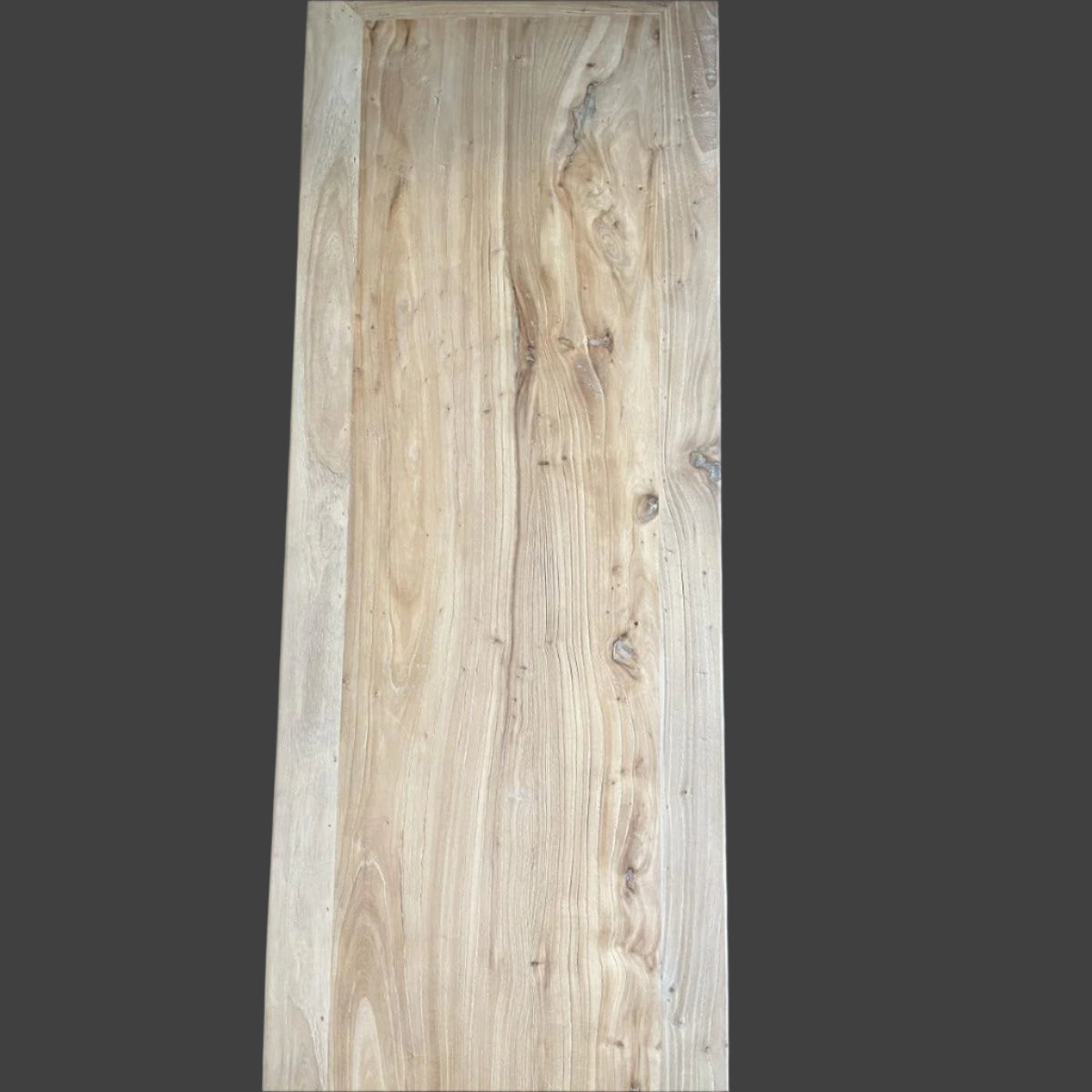 VILLA LOUVRE STYLE TALL TV/ENTERTAINMENT UNIT 4 DOORS IN RECYCLED ELM 200CM - MyChocolateWood