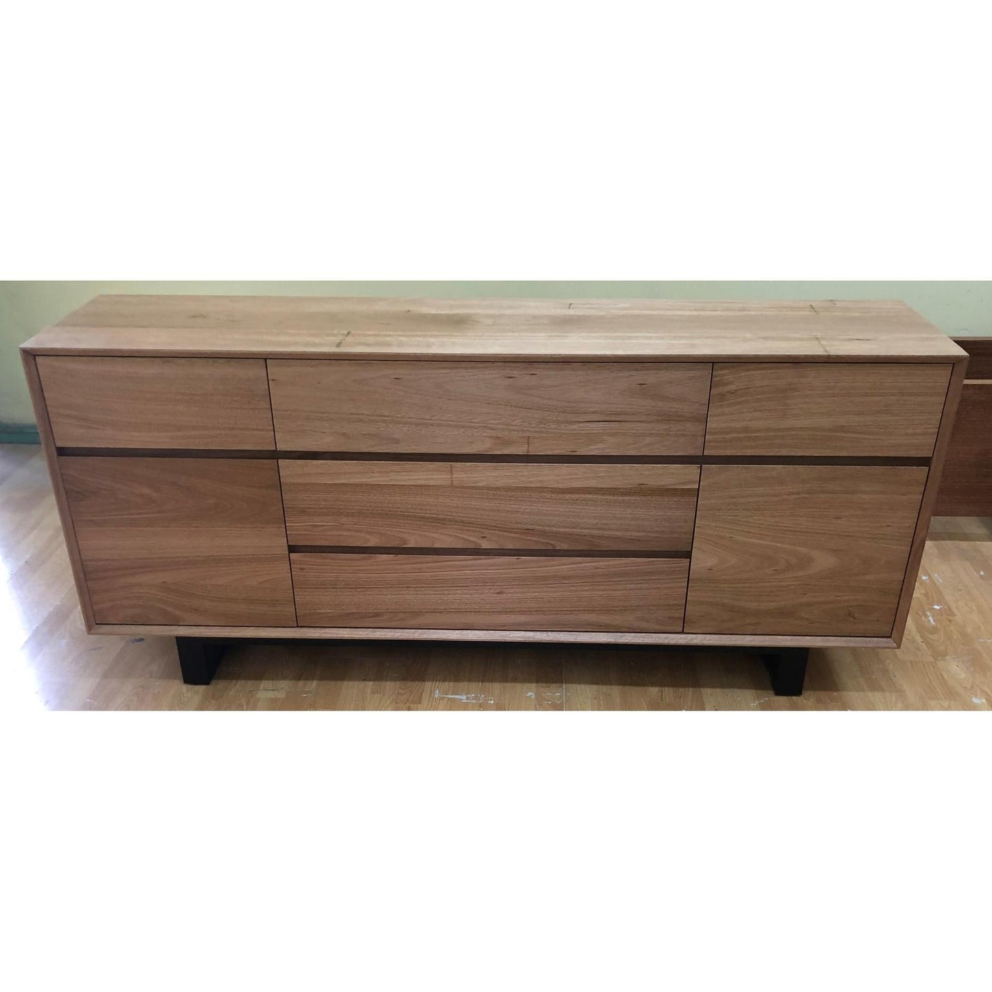 AUSTRALIAN CUSTOM-MADE MONACO SIDEBOARD WITH A FILING CABINET (5 DRAWERS + 1 FILING CABINET + 1 DOOR) - MyChocolateWood