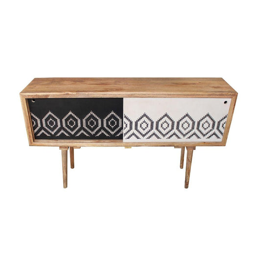 MELONY SOLID MANGO WOOD CONSOLE TABLE/HALL TABLE - MyChocolateWood