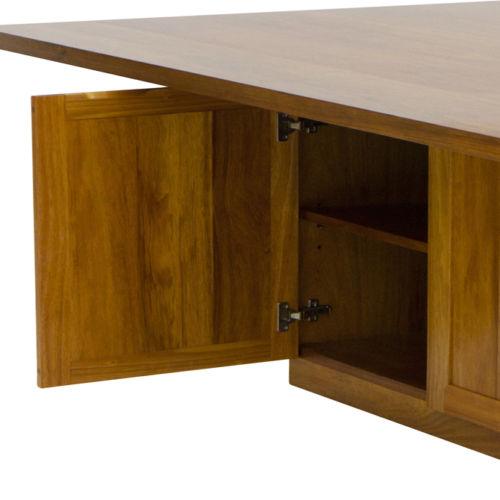 ROSLYN 8-SEATER DINING TABLE IN BLACKWOOD + STORAGE - AUSTRALIAN CUSTOM MADE - MyChocolateWood