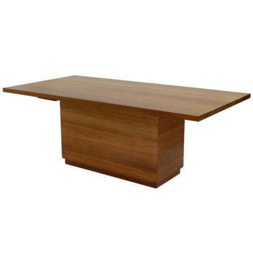 ROSLYN 8-SEATER DINING TABLE IN BLACKWOOD + STORAGE - AUSTRALIAN CUSTOM MADE - MyChocolateWood