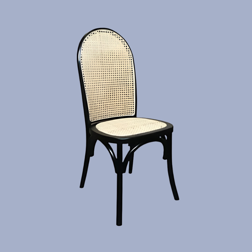 LOFTUS DINING CHAIR IN BLACK - MyChocolateWood