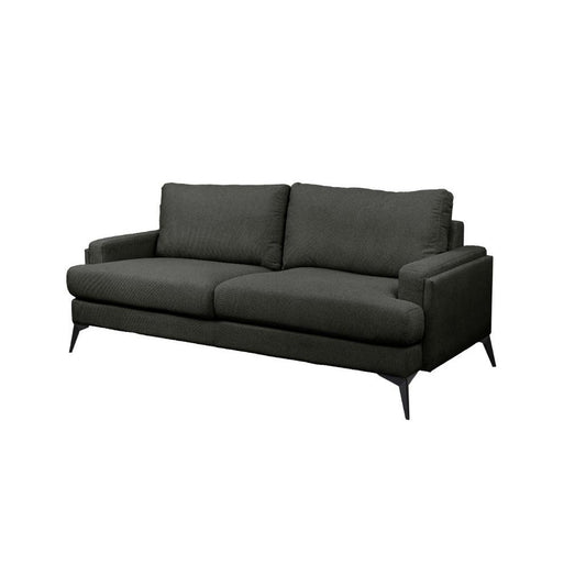 ALBERGO FABRIC 2-SEATER SOFA LOUNGE DARK GREY - MyChocolateWood