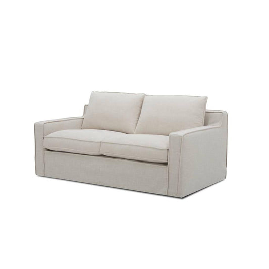 ALLARD FABRIC 2-SEATER SOFA STONE - MyChocolateWood