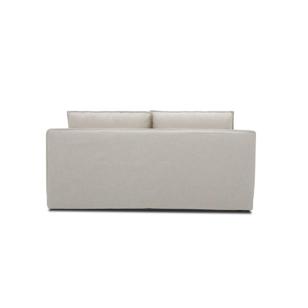 ALLARD FABRIC 2-SEATER SOFA STONE - MyChocolateWood