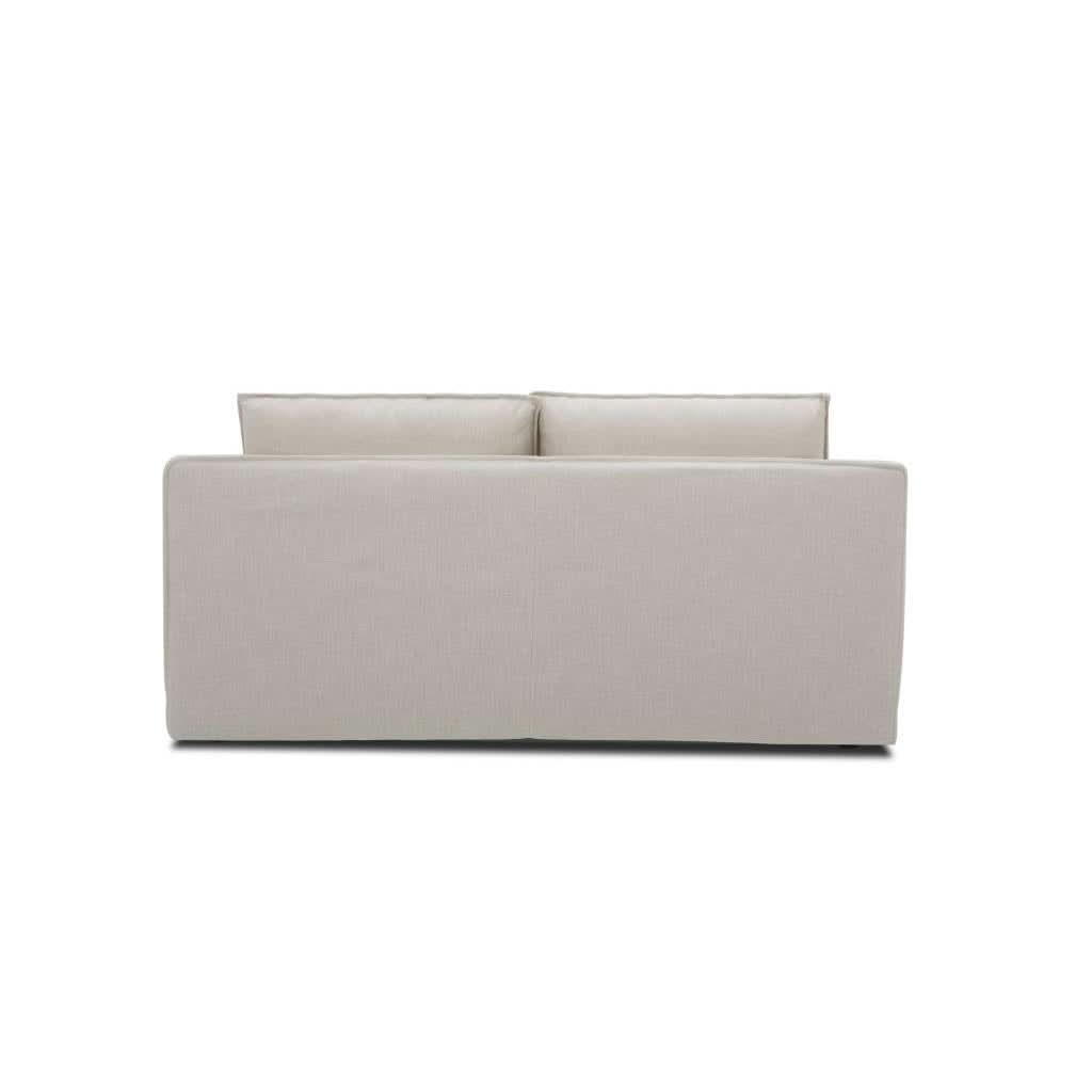 ALLARD FABRIC 2-SEATER SOFA STONE - MyChocolateWood