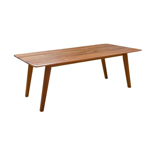 ALMA SOLID TASMANIAN BLACKWOOD DINING TABLE 180CM - MyChocolateWood