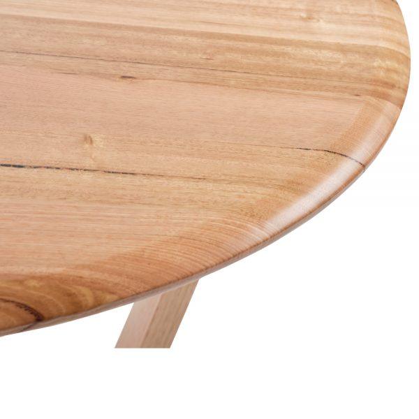 AVALON SOLID TASMANIAN OAK ROUND LAMP TABLE/SIDE TABLE 60CM DIAMETER - MyChocolateWood