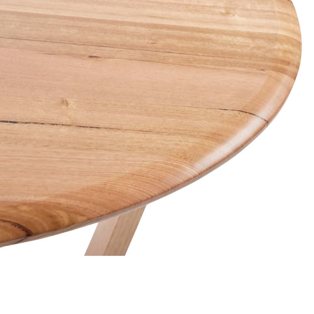 AVALON SOLID TASSIE OAK ROUND DINING TABLE 12OCM DIAMETER is - MyChocolateWood