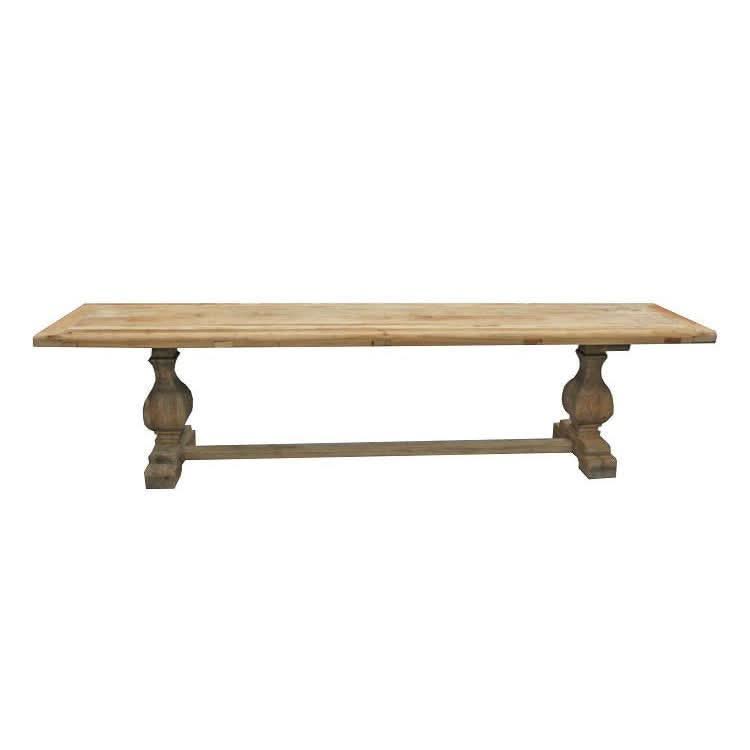 BORDEAUX BENCH IN RECLAIMED ELM 190CM - MyChocolateWood