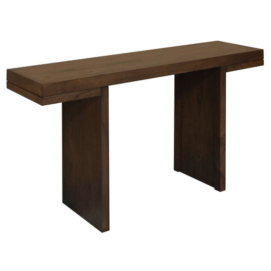 BRENTWOOD CONTEMPORARY CONSOLE TABLEHALL TABLE - WALNUT - MyChocolateWood