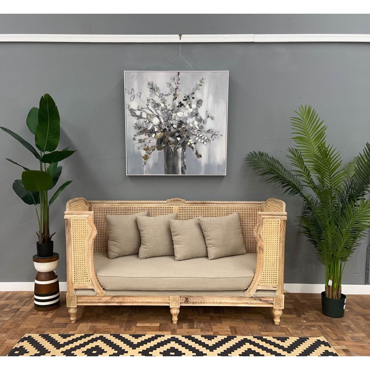 BUNGALOW DAY BED IN MANGO WOOD - MyChocolateWood