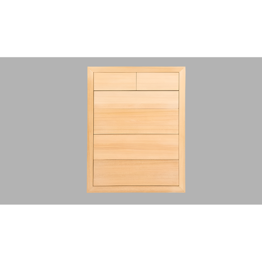 CHAUCER COMBINATION VICTORIAN ASH TIMBER TALLBOY /CHEST OF 6 DRAWERS CUSTOM MADE IN AUSTRALIA - MyChocolateWood