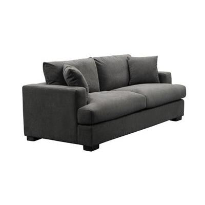 CLEMENTO HAMPTONS 2.5-SEATER LOUNGE SOFA IN DARK GREY - MyChocolateWood