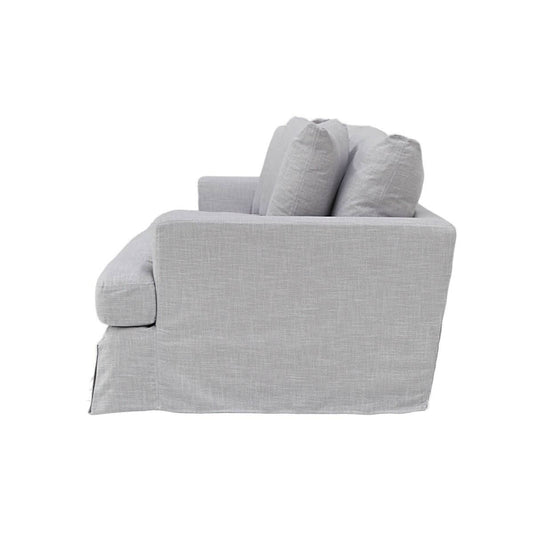 CORDELIA FABRIC SOFA IN GLACIER 236CM - MyChocolateWood