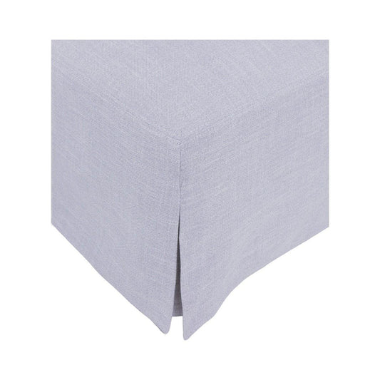 CORDELIA HAMPTON STYLE OTTOMAN IN GLACIER - MyChocolateWood