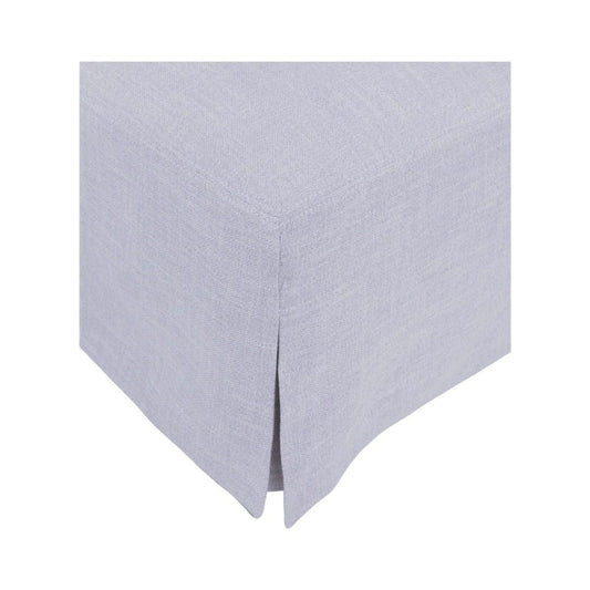 CORDELIA HAMPTON STYLE OTTOMAN IN GLACIER - MyChocolateWood