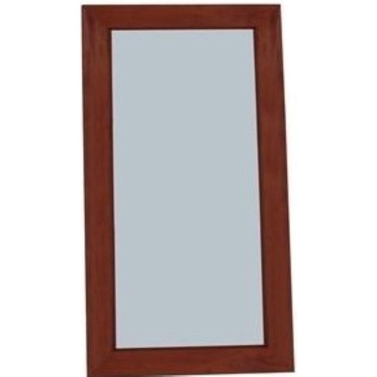 DIAS SOLID MAHOGANY TIMBER FRAME MIRROR IN MAHOGANY 100CM - MyChocolateWood