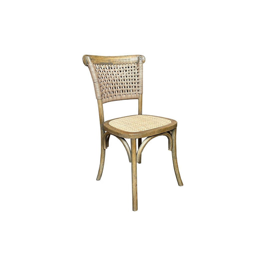 EIFFEL ELM WOOD DINING CHAIR IN ANTIQUE NATURAL COLOUR - MyChocolateWood