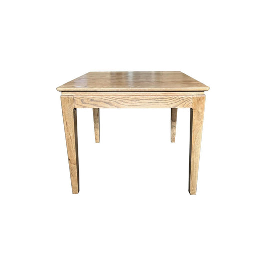 ELLA SOLID OAK SQUARE DINING TABLE 90CM - MyChocolateWood