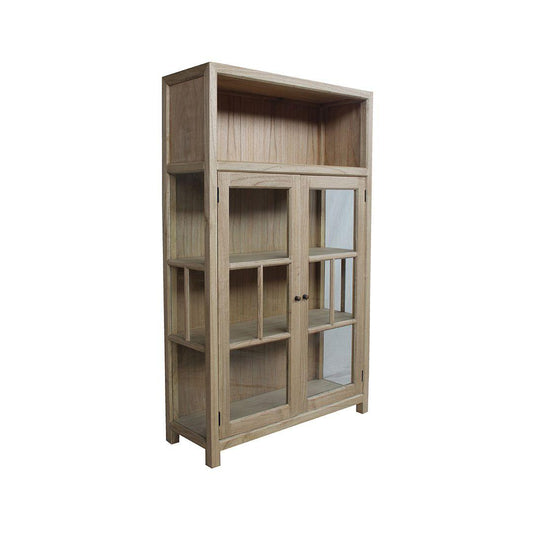 FABRIZIO DISPLAY CABINET IN RECLAIMED AGED - MyChocolateWood