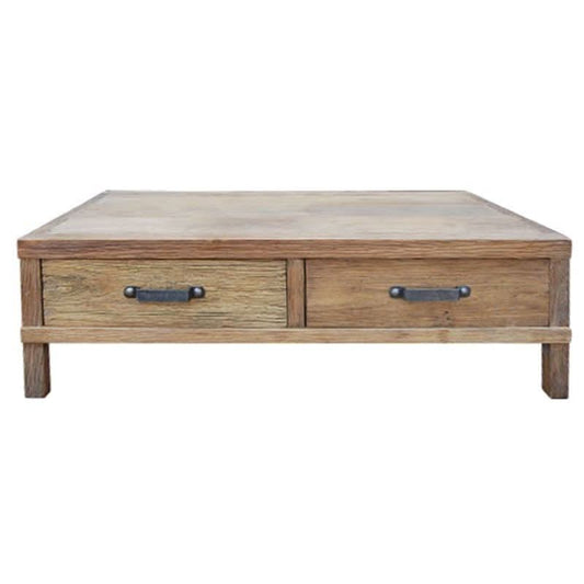 FAIRMONT RECYCLED ELM COFFEE TABLE - MyChocolateWood