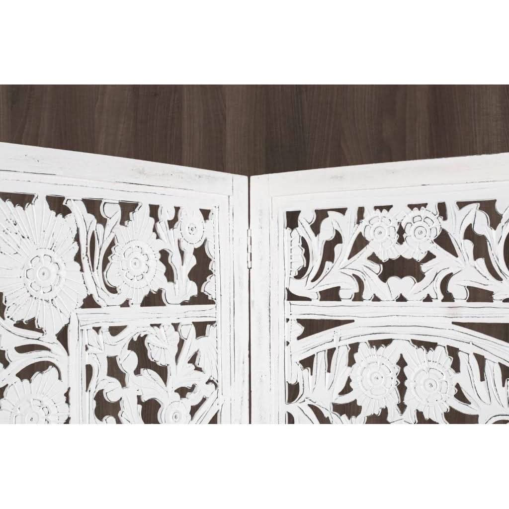 FLEMINGTON SCREEN 150X 2.4 X 180CM IN ANTIQUE WHITE - MyChocolateWood