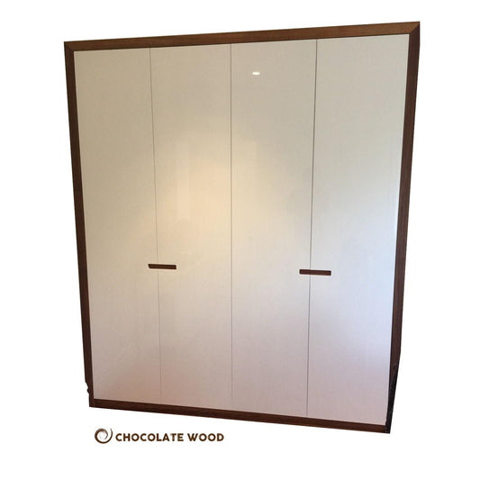 FRIEDELS TASSIE OAK WARDROBE WITH 4 DOORS - CUSTOM MADE - MyChocolateWood