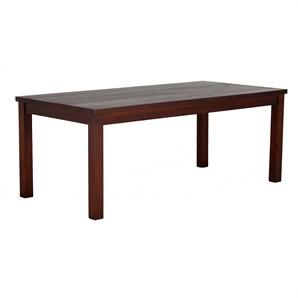 FULTON SOLID MAHOGANY DINING TABLE 200CM IN MAHOGANY - MyChocolateWood
