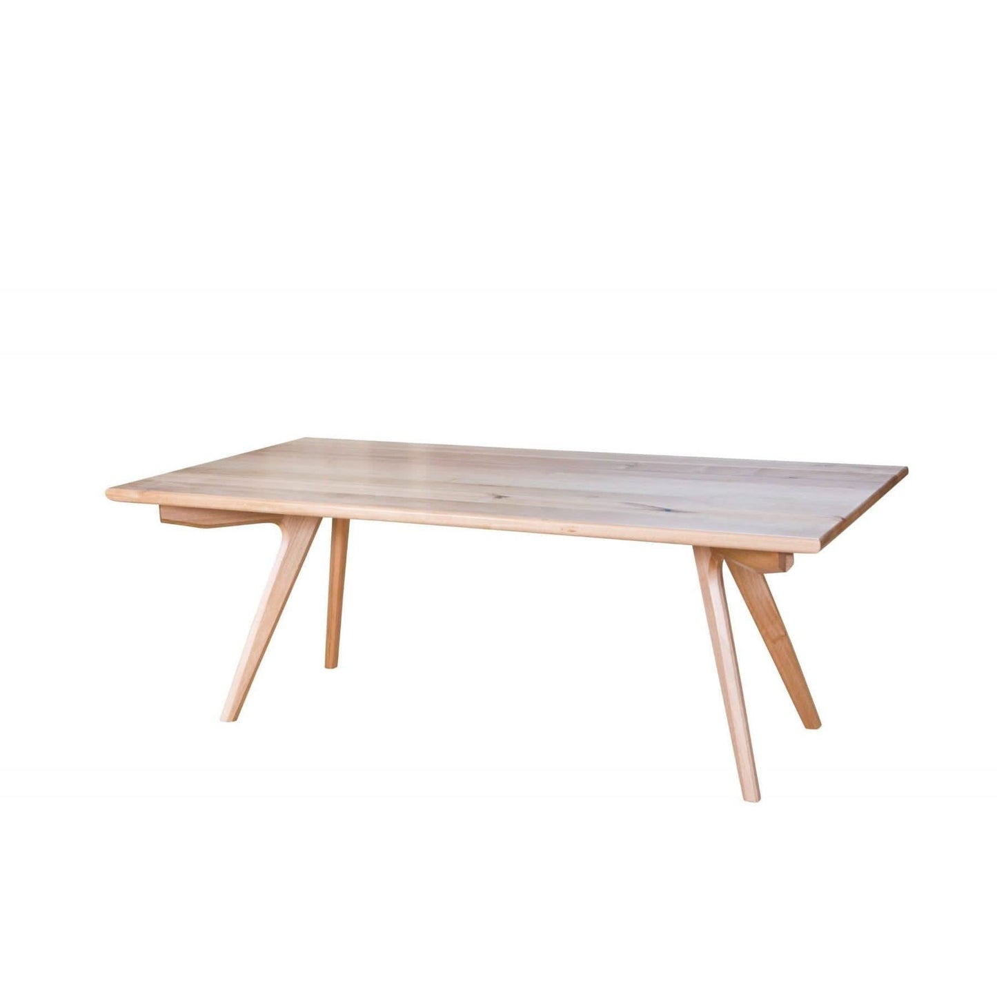 GRANVILLE TASSIE OAK RECTANGULAR DINING TABLE 2400MM - MyChocolateWood