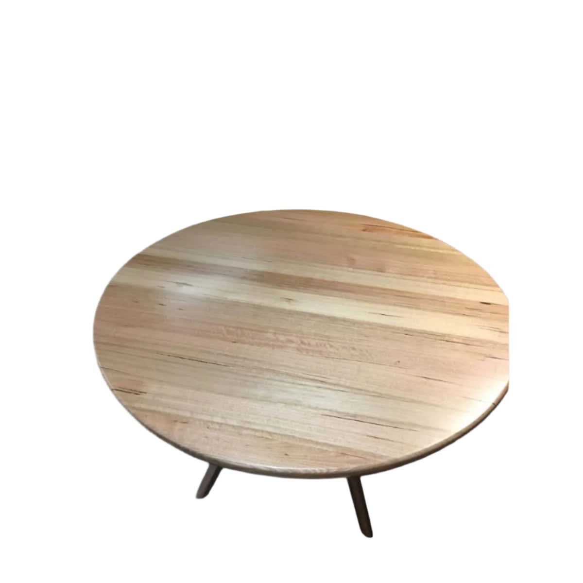 GRANVILLE TASSIE OAK ROUND DINING TABLE 130CM DIAMETER - MyChocolateWood