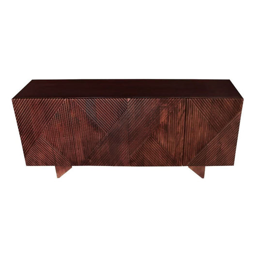 GWYNETH BUFFET/SIDEBOARD IN SOLID MANGO WOOD - MyChocolateWood