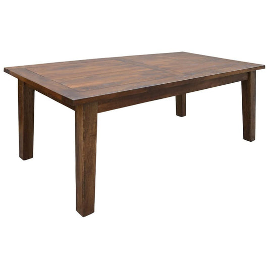 INGRID SOLID MANGO WOOD DINING TABLE IN LIGHT HONEY 210CM - MyChocolateWood