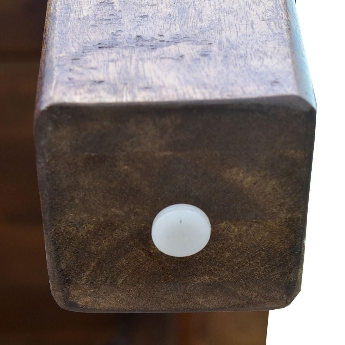 INGRID SOLID MANGO WOOD DINING TABLE IN LIGHT HONEY 210CM - MyChocolateWood