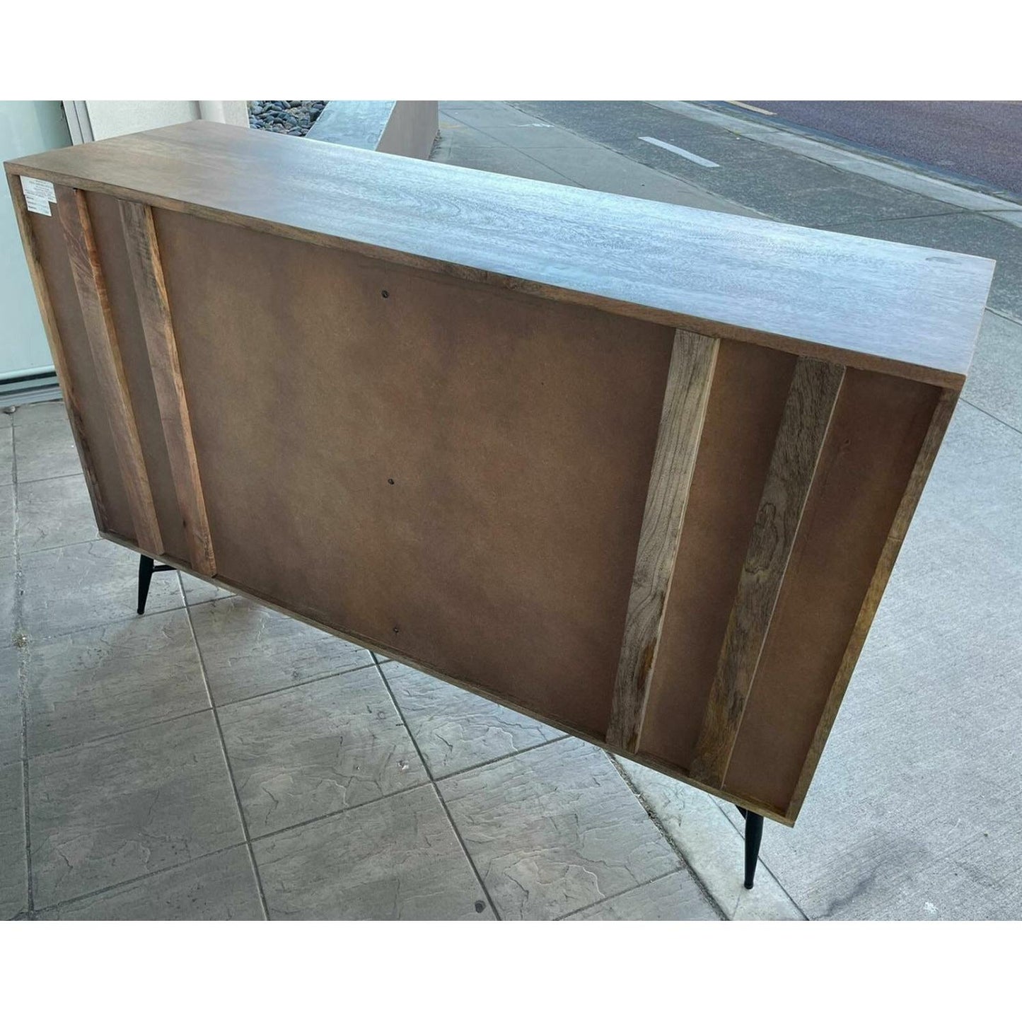 LEXINGTON 6 DRAWER DRESSER IN BURNT BROWN - FLOOR STOCK CLEARANCE - MyChocolateWood