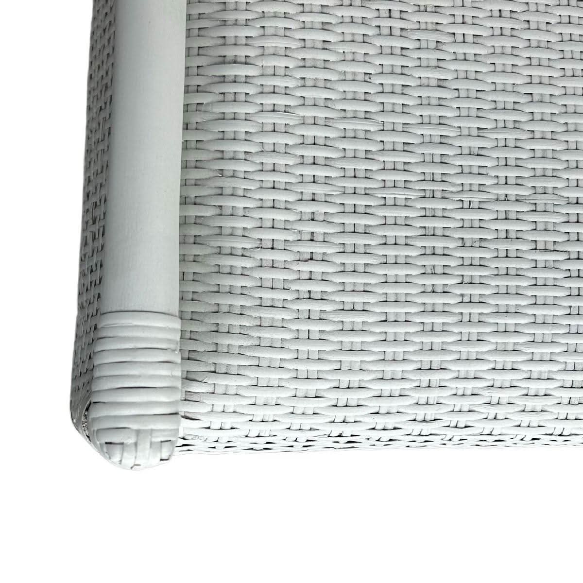 MALIBU HAMPTONS RATTAN COUNTER STOOL IN SOLID WHITE - MyChocolateWood