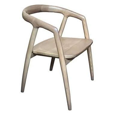 MANFRED SOLID ASHWOOD CHAIR KITCHEN CHAIR DINING CHAIR ACCENT CHAIR BLACK - MyChocolateWood