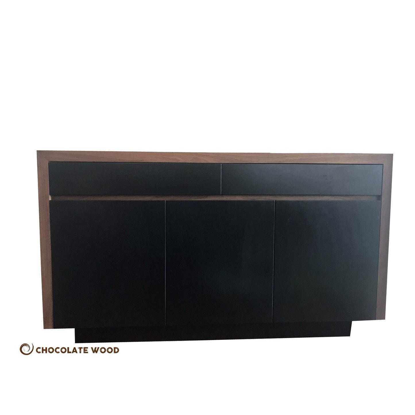 MANOR BUFFETSIDEBOARD 2 DRAWERS & 3 DOORS IN AMERICAN WALNUT AUSTRALIAN MADE TO ORDER - MyChocolateWood