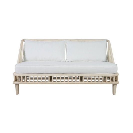 MARLEY MANGO WOOD 2.5-SEATER SOFA IN WHITE DRIFTWOOD - MyChocolateWood