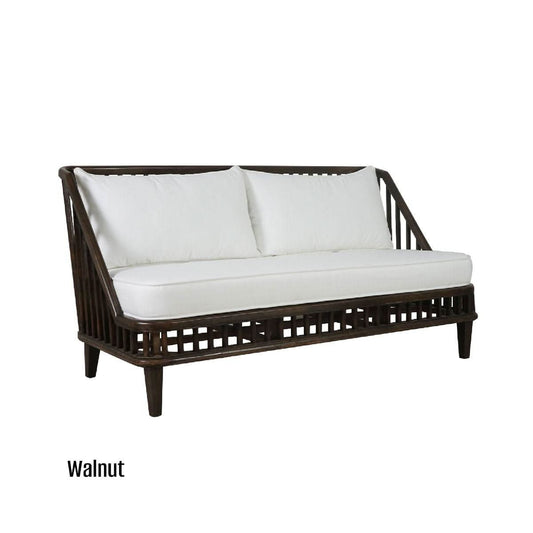 MARLEY MANGO WOOD 2.5-SEATER SOFA WALNUT - MyChocolateWood