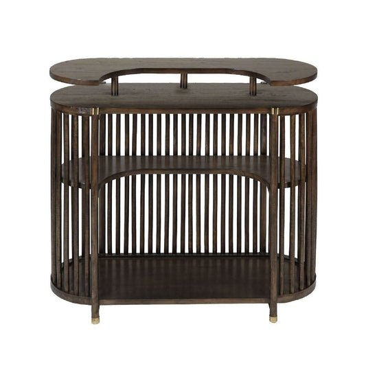 MARLEY MANGO WOOD BAR WALNUT - MyChocolateWood