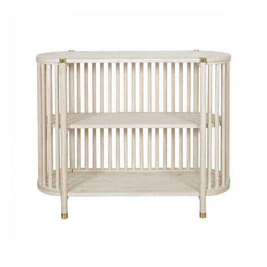 MARLEY MANGO WOOD CONSOLE TABLE IN DRIFTWOOD WHITE - MyChocolateWood