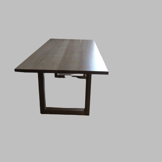 NELL 8 SEATER DINING TABLE - SOLID TASSIE OAK HARDWOOD TIMBER - LOCALLY MADE - MyChocolateWood