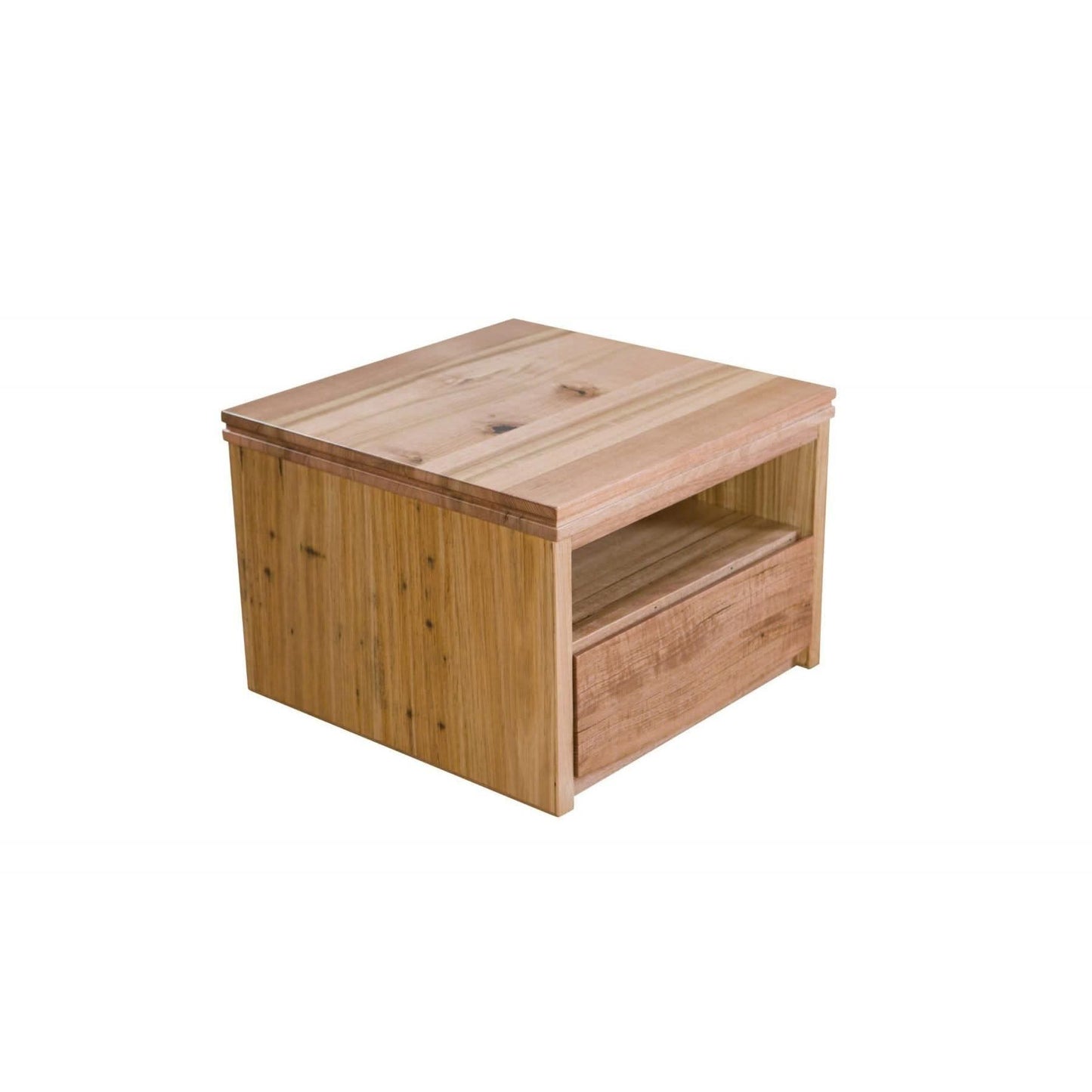 NOREEN LAMP TABLESIDE TABLE WITH 1 DRAWER - MyChocolateWood