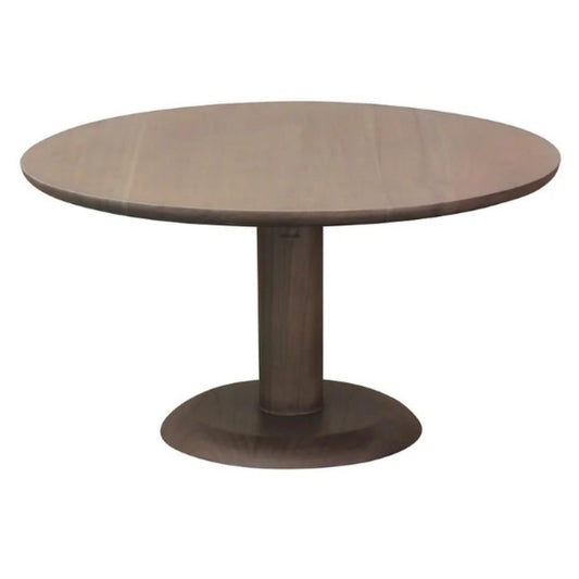 OSLO SOLID WHITE CEDAR TIMBER ROUND COFFEE TABLE IN LATTE - MyChocolateWood