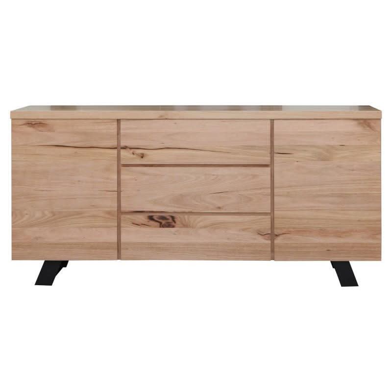 PACIFIC MESSMATE TIMBER BUFFET/SIDEBOARD 2 DOORS & 3 DRAWERS 180CM NAURAL - MyChocolateWood